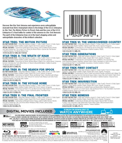 Vista 2 de Star Trek 10-Movie Stardate Collection (Blu-ray + Digital)
