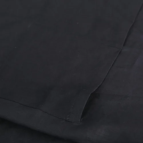 Vista 5 de Amazhiyu Delantal de cocina de lino puro con bolsillos para mujeres y hombres, cocinero, barbacoa, manualidades