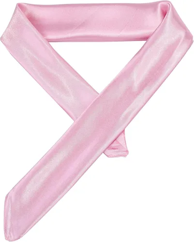 Vista 4 de SATINIOR Bufanda de gasa con cuello cuadrado, pañuelo retro con cinta de satén para mujer