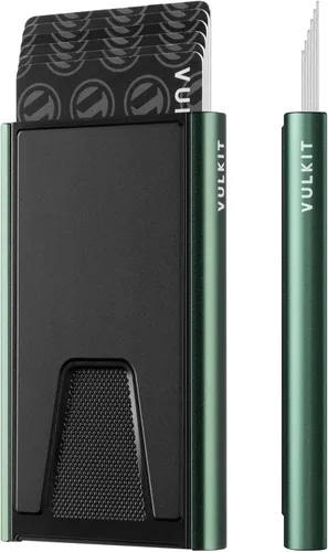 Vista 47 de VULKIT Cartera delgada minimalista para tarjetas VC500 VC500C, Rosado, Minimalista