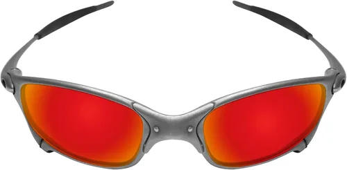 Vista 2 de Mryok Lentes de repuesto polarizadas para Oakley Juliet - Fire Red