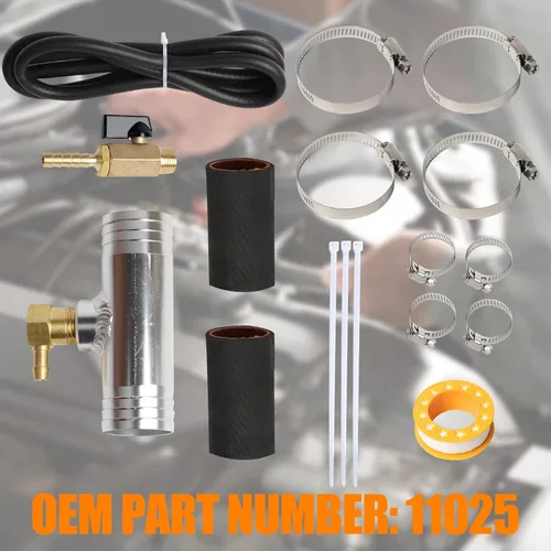 Vista 2 de Kit de instalación de tanque de combustible diésel auxiliar compatible con Ford 1999-2019 compatible con Ram 1999-2012 compatible con Colorado
