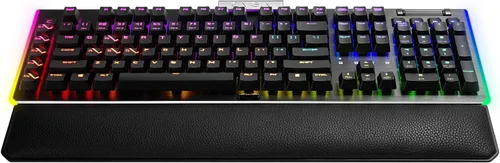 Vista 5 de EVGA - Teclado mecánico con interruptores de clic e iluminación RGB, para gamers, modelo Z20, 812-W1-20US-KR