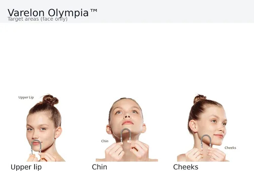 Vista 2 de Removedor de vello facial de resorte: depiladora de bobina, 100% acero inoxidable, elimina el vello del labio superior, la barbilla y las mejillas