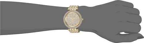 Vista 2 de Michael Kors - Reloj de pulsera para mujer con esfera de color dorado