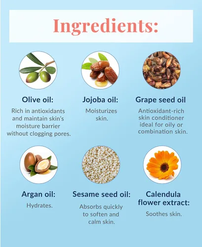 Vista 4 de DHC Aceite limpiador de poros, aceite de limpieza facial, removedor de maquillaje, desatasca los poros, sin residuos, ideal para pieles grasas