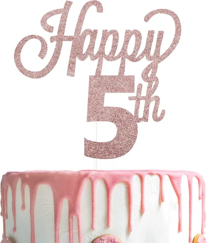 Vista 35 de LINGTEER - Decoración para pastel con texto "Happy Birthday 100", color negro