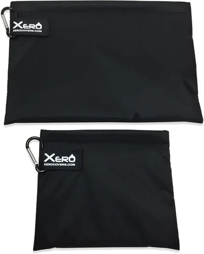 Vista 8 de Funda para aperitivos: bolsa de almuerzo de manga aislada, fabricada en Estados Unidos (negro, pequeño)