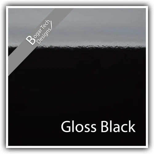 Vista 2 de Bogar Tech Designs Calcomanías de vinilo para inserción de rueda compatibles con C7 Corvette Stingray Z51 2014-2019 - Negro brillante
