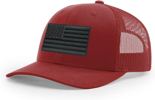 Vista 53 de Joe's USA Richardson 112 - Gorras de camionero con parche gráfico personalizado - Gorras estructuradas de cinco y seis paneles Richardson Premium