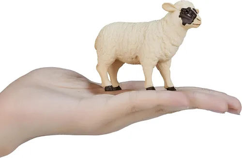 Vista 4 de MOJO Figura de juguete de oveja de cara negra (Ewe)