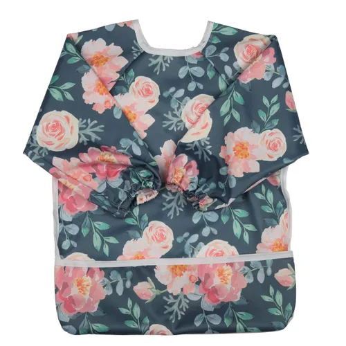 Vista 27 de Babero Camisa de manga larga con bolsillo para bebés de 1 a 3 años (Animal Forest)