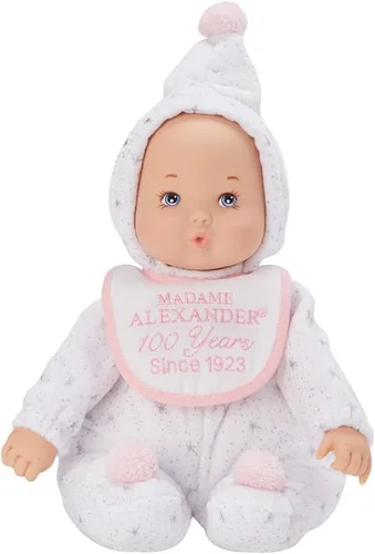 Vista 12 de Muñeca Madame Alexander de 12 pulgadas Mi primer bebé, Centenario, tono de piel oscuro