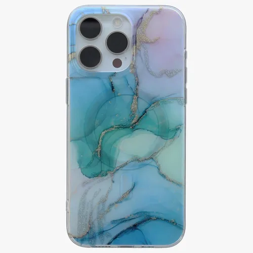 Vista 10 de Funda degradada para iPhone 14 Pro - Diseño multicolor degradado naranja y amarillo, resistente a los impactos y con imanes