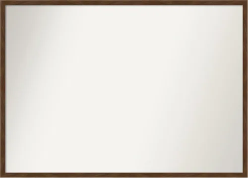 Vista 17 de Amanti Art Bathroom Mirror for Over Sink, Vanity Mirror, Wood Frame, Hangs Horizonally and Vertically, Bathroom Wall Decor, Non-Beveled Edge