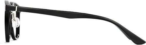 Vista 3 de Cyxus TR90 - Gafas cuadradas para hombre, marco transparente, con bloqueo de luz azul, lentes de computadora ultraligeras