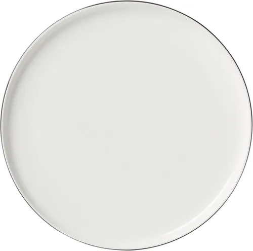 Vista 3 de Oneida 896602 24 Seven Black Rim - Juego de vajilla de 12 piezas