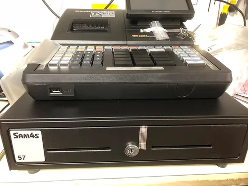 Vista 5 de HK SYSTEMS SAM4S Bandeja de dinero para cajón de efectivo 57, 5 billetes y 5 monedas, compatible con Sam4s ER-5200, ER-5240, ER-5215, ER-380
