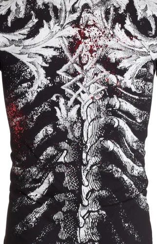 Vista 8 de Xtreme Couture by Affliction - Camiseta para hombre, color caqui, Negro