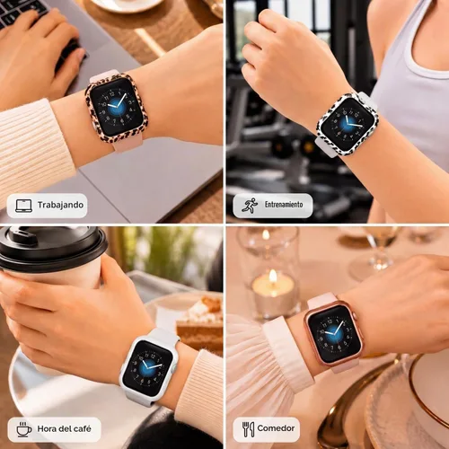 Vista 5 de Sieral 24 Pack Case Compatible with Iwatch 38mm Series 3/2/1