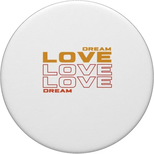 Vista 3 de Dream Love Love Dream - For Those Who Feel Love & Peace PopSockets Adhesive PopGrip