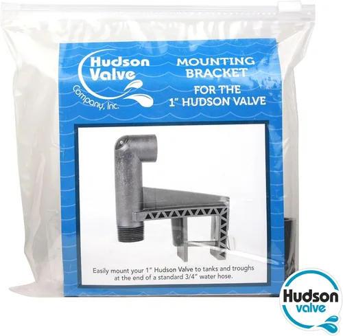 Vista 4 de Hudson Soporte de montaje para válvula de agua Hudson de 1 pulgada Uso para llenado automático de estanques, tanques de ganado, fuentes, canales