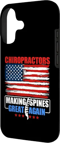 Vista 2 de Chiropractors Making Spines Great Again - Physical Therapist Case for iPhone 17
