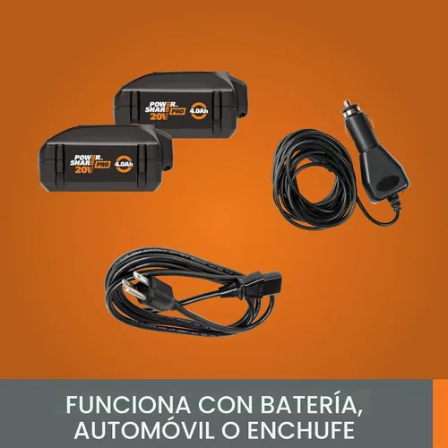 Vista 6 de Worx Enfriador eléctrico y alimentado por batería con Power Share