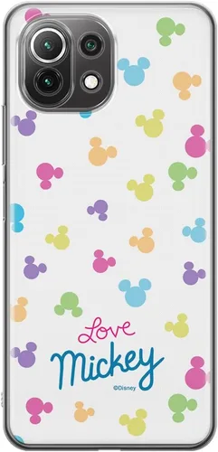 Vista 4 de ERT GROUP Mobile Phone case for Xiaomi 11 Lite 4G/5G Original and Officially Licensed Disney Pattern Mickey 002 adapted to the Shape of the Mobile