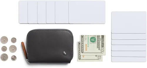 Vista 6 de Bellroy Folio Mini (Wallet, Bolsa de monedas), CarbónCobalt, Casual