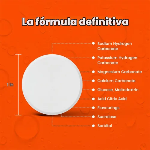 Vista 4 de Precision Hydration Tabletas de electrolitos - Tabletas efervescentes de hidratación de múltiples fortalezas - Combate los calambres - Bajas