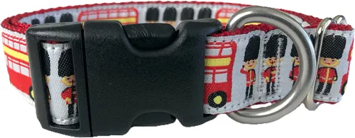 Vista 2 de Collar de perro London Scene (13" - 20")