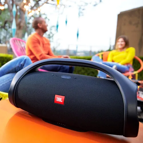 Vista 4 de JBL Boombox - Altavoz Bluetooth portátil impermeable - Negro