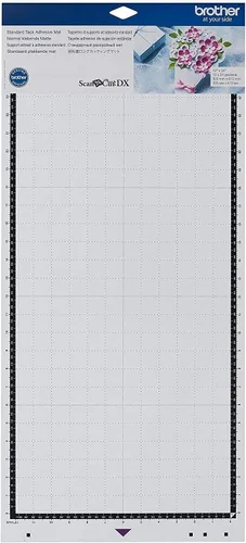Vista 8 de Brother ScanNCut DX - Paquete de 2 alfombrillas adhesivas de baja adherencia, 12 x 12 pulgadas y 12 x 24 pulgadas, para materiales finos y delicados