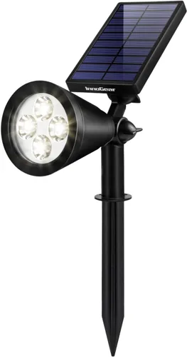 Vista 20 de InnoGear Focos solares, luces solares para exteriores, focos solares para bandera, poste de bandera, impermeable, iluminación de paisaje exterior