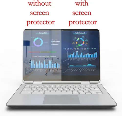 Vista 3 de Protector de pantalla antirreflejos y antihuellas dactilares (paquete de 3) para portátiles de 11.6 pulgadas