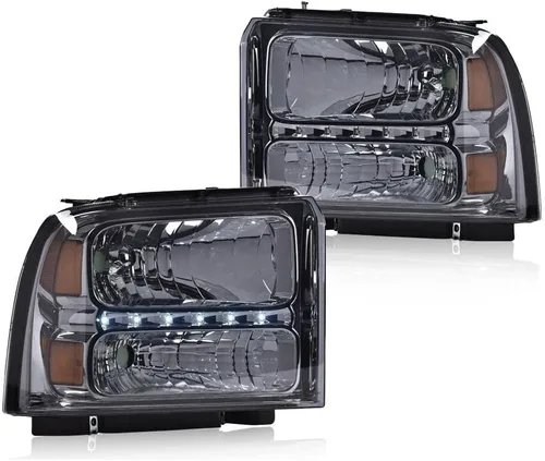 Vista 20 de GRAND ORANGE - Juego de faros delanteros, compatible con Ford F250 F350 F450 F550 1999-2004, para Ford Excursion 2000-2004, lado del conductor