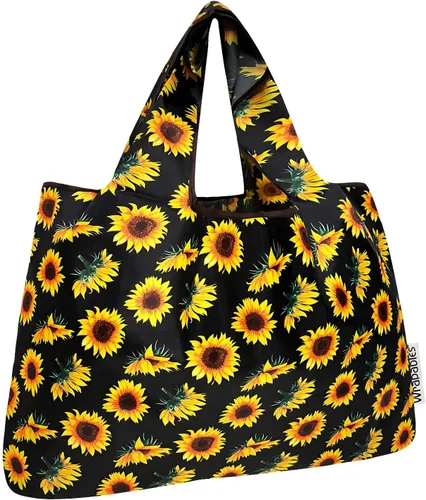 Vista 10 de allydrew Bolsas de comestibles reutilizables de nailon plegables grandes