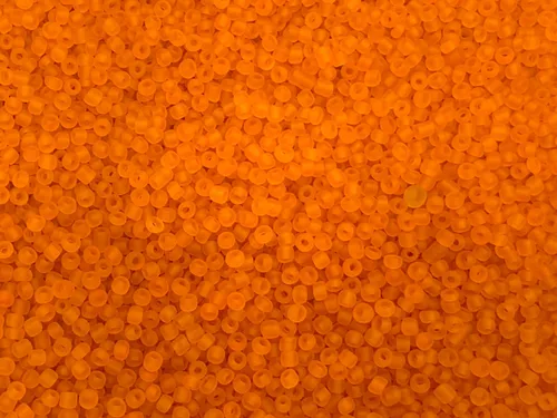 Vista 18 de Tamaño de las cuentas de semillas: 11/0 50 gr / 1.76 oz (ámbar plateado forrado)