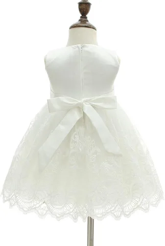 Vista 3 de Moon Kitty Vestidos bordados para bautizo, para ocasiones especiales, para niñas