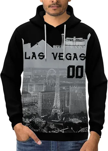 Vista 56 de Custom Football Hoodies City Night Skyline Personalized Sweatshirt Name Number Fan Gift Pullover for Men Women Youth