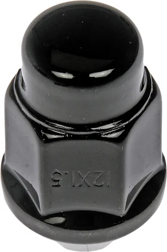 Vista 3 de Dorman 711-346 Black Chrome Acorn M12-1.50 compatible con modelos seleccionados, paquete de 20