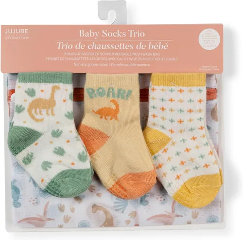 Vista 6 de JuJuBe Calcetines a juego para mamá y bebé niño o niña, regalos de baby shower, artículos esenciales para recién nacidos