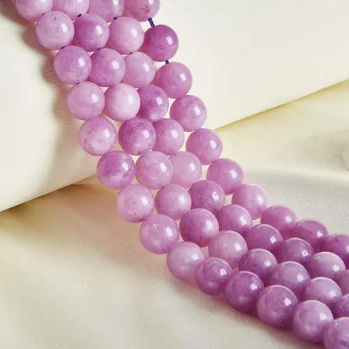Vista 48 de 60 piezas de cuentas de turquesa africana natural de 6 mm, cuentas de gema redondas sueltas para hacer joyas