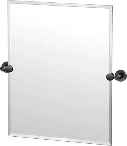 Vista 6 de GATCO 4639SM Glam - Espejo rectangular sin marco, 24 pulgadas, cromado