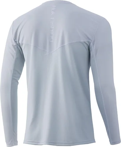 Vista 5 de HUK Icon X Camiseta de pesca de manga larga con protección solar para hombre