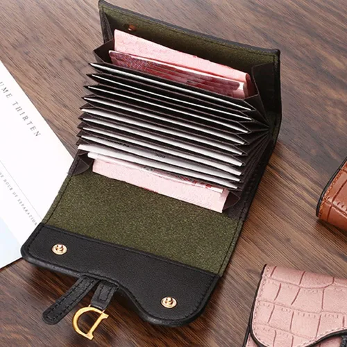 Vista 2 de Tarjetero de crédito de moda para mujer, tarjetero de regalo