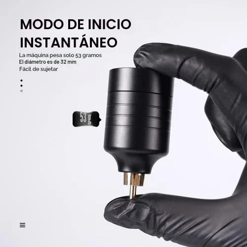 Vista 4 de Dragonhawk Kit de bolígrafo de tatuaje inalámbrico, máquina rotativa para Kit de tatuaje - 2