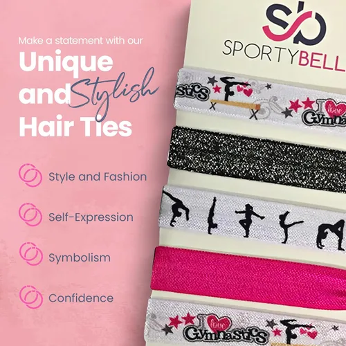 Vista 5 de SportyBella - Lazos para el cabello, accesorios para el cabello