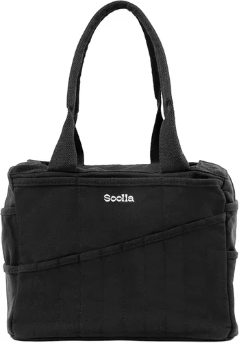 Vista 20 de Soolla Bolsa de estudio: organizador de almacenamiento de suministros de arte y bolsa de herramientas de cerámica, bolsa lavable, bolsa de hilo